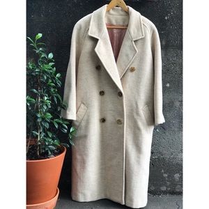 Cream Overcoat